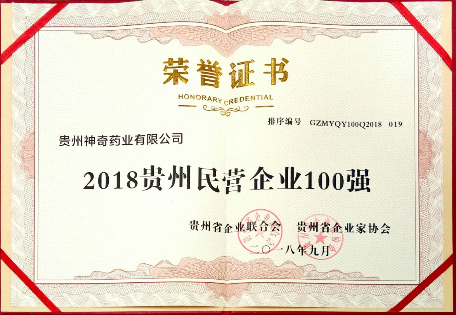 喜讯！神奇制药入选2018贵州“双百强”企业4.jpg